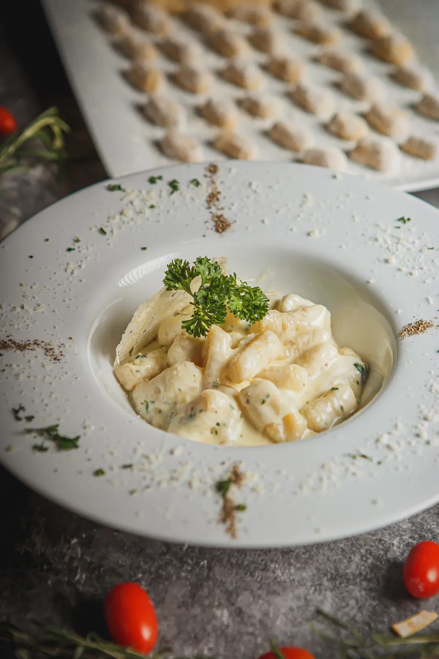 Gnocchi ai 4 formaggi