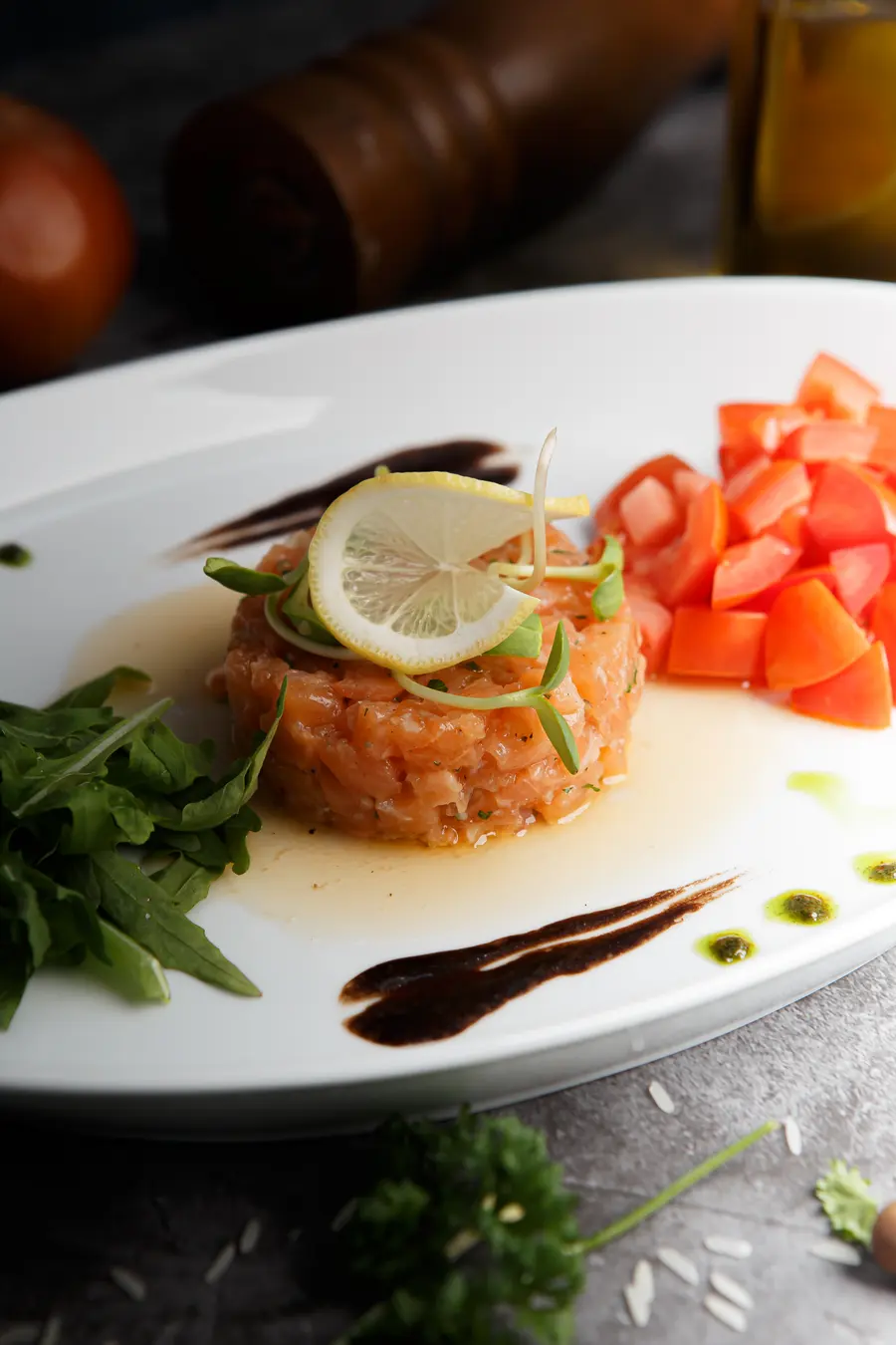 Tartare di salmone